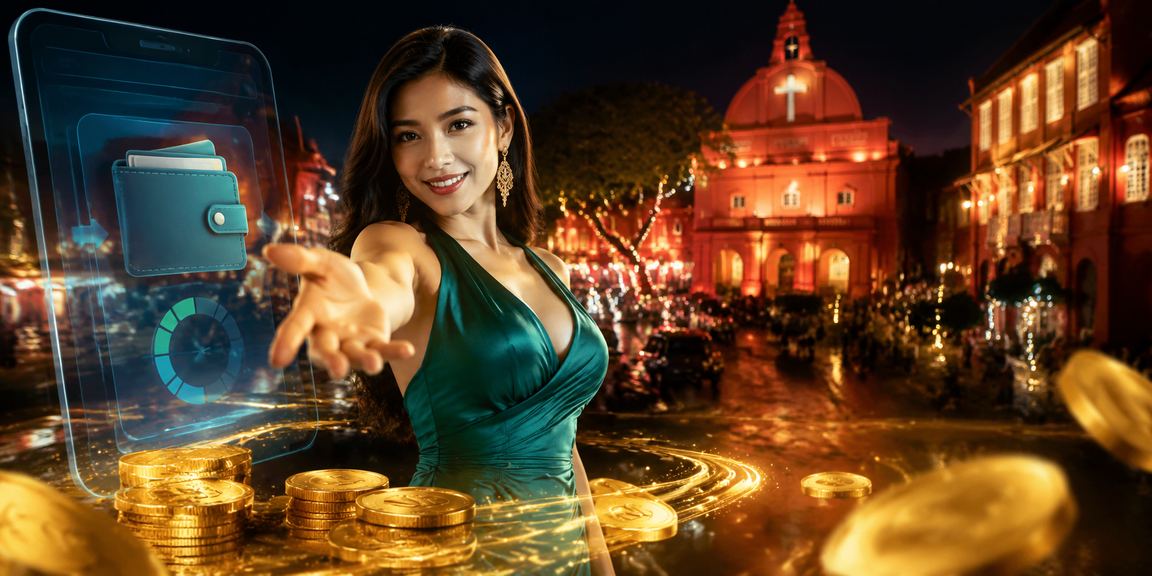 Penggemar kasino Malaysia mengikuti pusingan Roulette secara dalam talian di score088